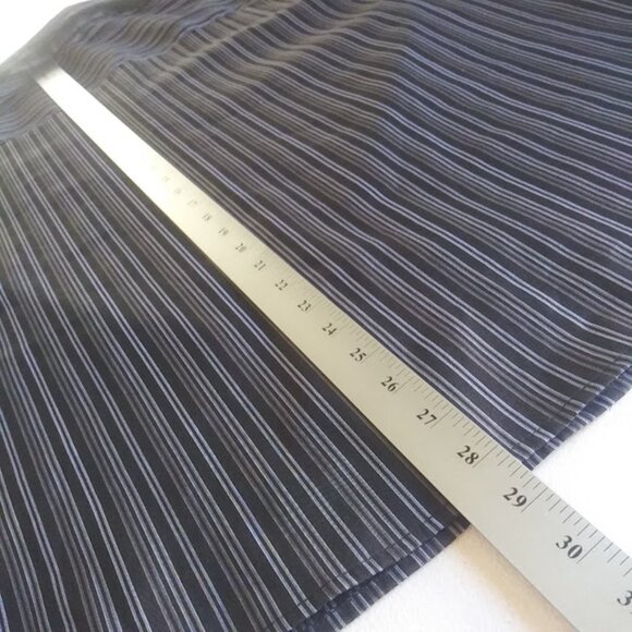 DCC woman's size 3X black, white and gray striped top - Picture 10 of 14